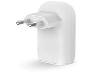 Зарядни устройства Belkin BoostCharge Dual Wall Charger with PPS 37W, White