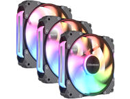 Вентилатори COUGAR Apolar 120 ARGB Black 3 Fan Pack