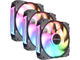 Вентилатори COUGAR Apolar 120 ARGB Black 3 Fan Pack