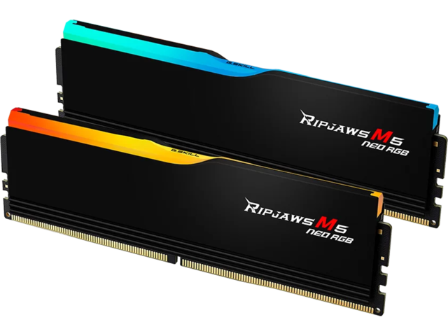 Оперативна памет 32GB (2x16GB) DDR5 6000 MT/s G.SKILL Ripjaws M5 Neo RGB Black