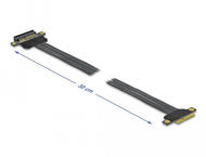Кабели за компоненти Riser карта DeLock, PCI Express x4 към x4, 300мм