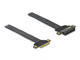 Кабели за компоненти Riser карта DeLock, PCI Express x4 към x4, 300мм