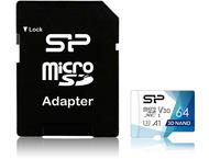 Карти памет 64GB Silicon Power Superior Pro Micro SDXC UHS-I U3 V30 +adapter