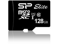 Карти памет 128GB Silicon Power Micro SDXC Class 10 Elite UHS-1 +Adapter