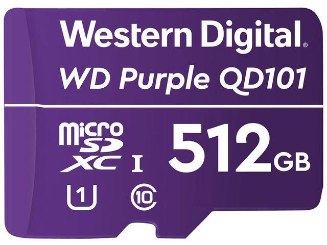 Карти памет 512GB WD Purple SC Ultra Endurance microSD Card, microSDXC™ 