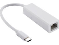 Кабели и Адаптери Мрежови адаптер Estillo 10/100 Mbps, USB-C 2.0 към RJ45, Бял