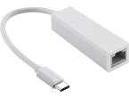 Кабели и Адаптери Мрежови адаптер Estillo 10/100 Mbps, USB-C 2.0 към RJ45, Бял