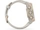 Смарт часовници Garmin fēnix® 8 - 43 мм, Sapphire - Soft Gold с Fog Gray/Dark Sandstone силиконова каишка