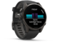 Смарт часовници Garmin fēnix® 8 - 43 мм, Sapphire - Carbon Gray DLC Titanium с Black/Pebble Gray силиконова каишка