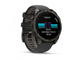 Смарт часовници Garmin fēnix® 8 – 47 mm, AMOLED Sapphire - Carbon Gray DLC Titanium с Black/Pebble Gray силиконова каишка
