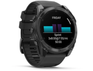 Смарт часовници Garmin fēnix® 8 – 51 mm, AMOLED  Slate Gray с Black силиконова каишка