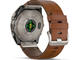 Смарт часовници Garmin fēnix® 8 – 51 mm,  AMOLED, Sapphire - Carbon grey DLC с Chestnut кожена каишка