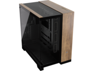 Кутии Corsair 6500X TG Black/Walnut Wood