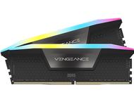 Оперативна памет 32GB (2x16GB) DDR5 6400 MT/s CL36 Corsair Vengeance RGB Black