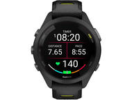 Смарт часовници Garmin Forerunner 265S Black безел и корпус с Black/Amp Yellow силиконова каишка