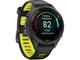 Смарт часовници Garmin Forerunner 265S Black безел и корпус с Black/Amp Yellow силиконова каишка