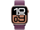 Смарт часовници Apple Watch Series 10 GPS 42mm Rose Gold Aluminium Case with Plum Sport Loop