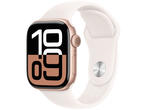 Смарт часовници Apple Watch S10 GPS + Cellular 42mm Rose Gold Alu Case with Light Blush Sport Band - S/M