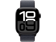 Смарт часовници Apple Watch S10 GPS + Cellular 42mm Jet Black Alu Case with Ink Sport Loop