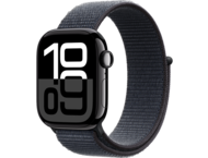 Смарт часовници Apple Watch S10 GPS + Cellular 42mm Jet Black Alu Case with Ink Sport Loop