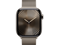 Смарт часовници Apple Watch Series 10 GPS + Cellular 42mm Natural Titanium Case with Natural Milanese Loop