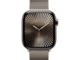Смарт часовници Apple Watch Series 10 GPS + Cellular 42mm Natural Titanium Case with Natural Milanese Loop