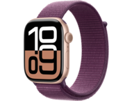 Смарт часовници Apple Watch S10 GPS 46mm Rose Gold Alu Case with Light Blush Sport Band - M/L