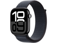 Смарт часовници Apple Watch S10 GPS + Cellular 46mm Jet Black Alu Case with Ink Sport Loop