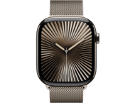 Смарт часовници Apple Watch S10 GPS + Cellular 46mm Natural Titanium Case with Natural Milanese Loop - M/L