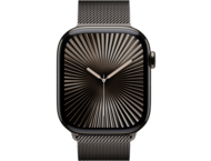 Смарт часовници Apple Watch S10 GPS + Cellular 46mm Slate Titanium Case with Slate Milanese Loop - M/L