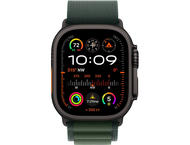 Смарт часовници Apple Watch Ultra2 (2024) GPS + Cellular 49mm Black Titanium Case with Dark Green Alpine Loop - Medium