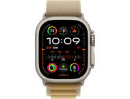 Смарт часовници Apple Watch Ultra2 (2024) GPS + Cellular 49mm Natural Titanium Case with Tan Alpine Loop - Large