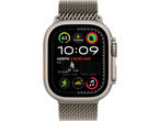 Смарт часовници Apple Watch Ultra2 (2024) GPS + Cellular 49mm Natural Titanium Case with Natural Titanium Milanese Loop - S