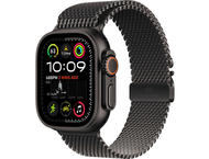 Смарт часовници Apple Watch Ultra2 (2024) GPS + Cellular 49mm Black Titanium Case with Black Titanium Milanese Loop - S