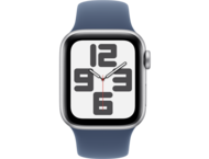 Смарт часовници Apple Watch SE2 (2024) GPS 40mm Silver Alu Case with Denim Sport Band - S/M