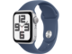 Смарт часовници Apple Watch SE2 (2024) GPS 40mm Silver Alu Case with Denim Sport Band - M/L