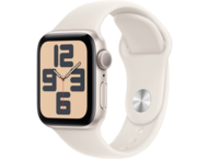 Смарт часовници Apple Watch SE2 (2024) GPS 40mm Starlight Alu Case with Starlight Sport Band - S/M