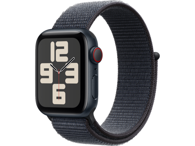 Смарт часовници Apple Watch SE2 (2024) GPS + Cellular 40mm Midnight Alu Case with Ink Sport Loop