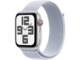 Смарт часовници Apple Watch SE2 (2024) GPS + Cellular 44mm Silver Alu Case with Blue Cloud Sport Loop