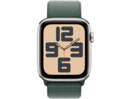 Смарт часовници Apple Watch SE2 (2024) GPS 44mm Starlight Alu Case with Lake Green Sport Loop