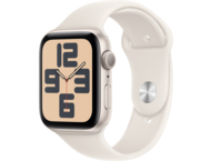 Смарт часовници Apple Watch SE2 (2024) GPS 44mm Starlight Alu Case with Starlight Sport Band - S/M