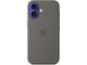 Калъфи Apple iPhone 16 Silicone Case with MagSafe - Stone Gray