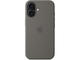 Калъфи Apple iPhone 16 Silicone Case with MagSafe - Stone Gray