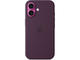 Калъфи Apple iPhone 16 Silicone Case with MagSafe - Plum