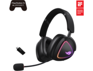 Слушалки Asus ROG Delta II Wireless, Black