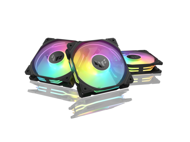 Вентилатори ASUS TUF Gaming TR120 ARGB Reverse Fan Black Triple Pack