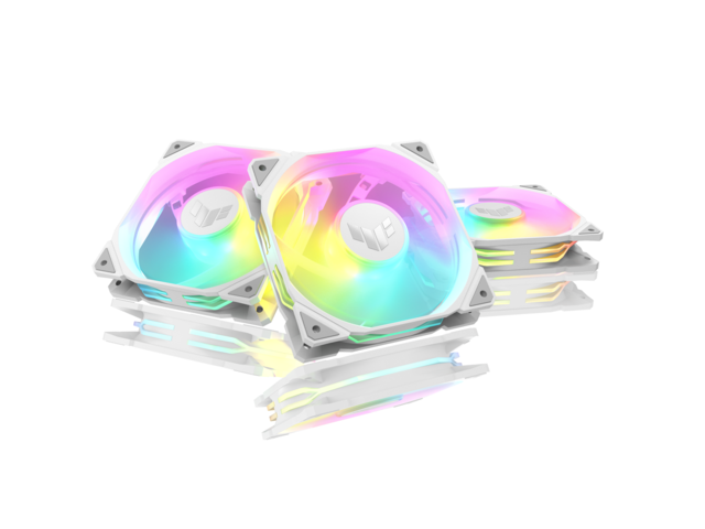 Вентилатори ASUS TUF Gaming TR120 ARGB Reverse Fan White Triple Pack