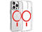 Калъфи Dviced Magsafe iPhone 16 Pro clear case - Red