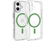 Калъфи Dviced Magsafe iPhone 16 clear case - Green