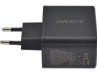 Зарядни устройства Dviced Wall charger 65W GaN EU, Black